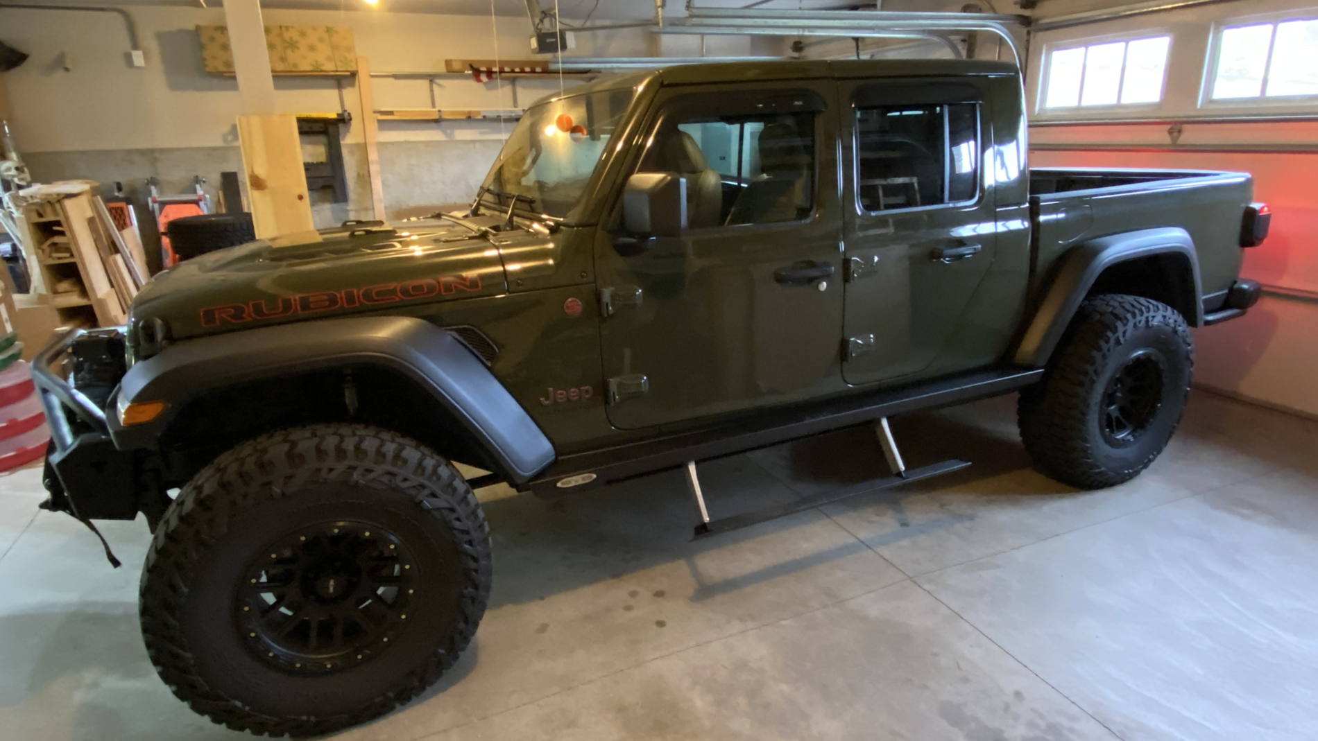 Gladiator Rubicon Sarge Green w/ Tan Leather Interior Jeep