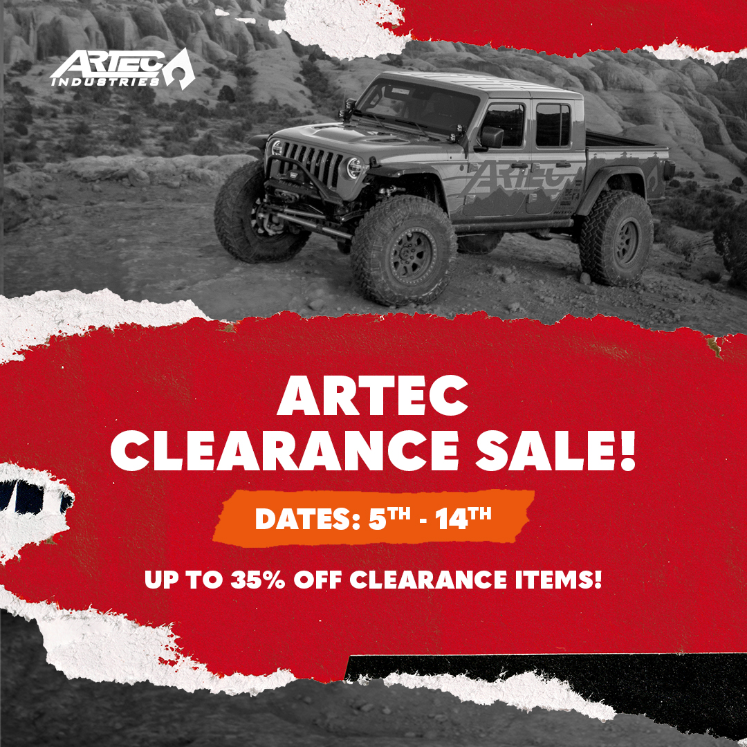 Artec Overstock and Clearance Sale on Now ! 5/5-5/14