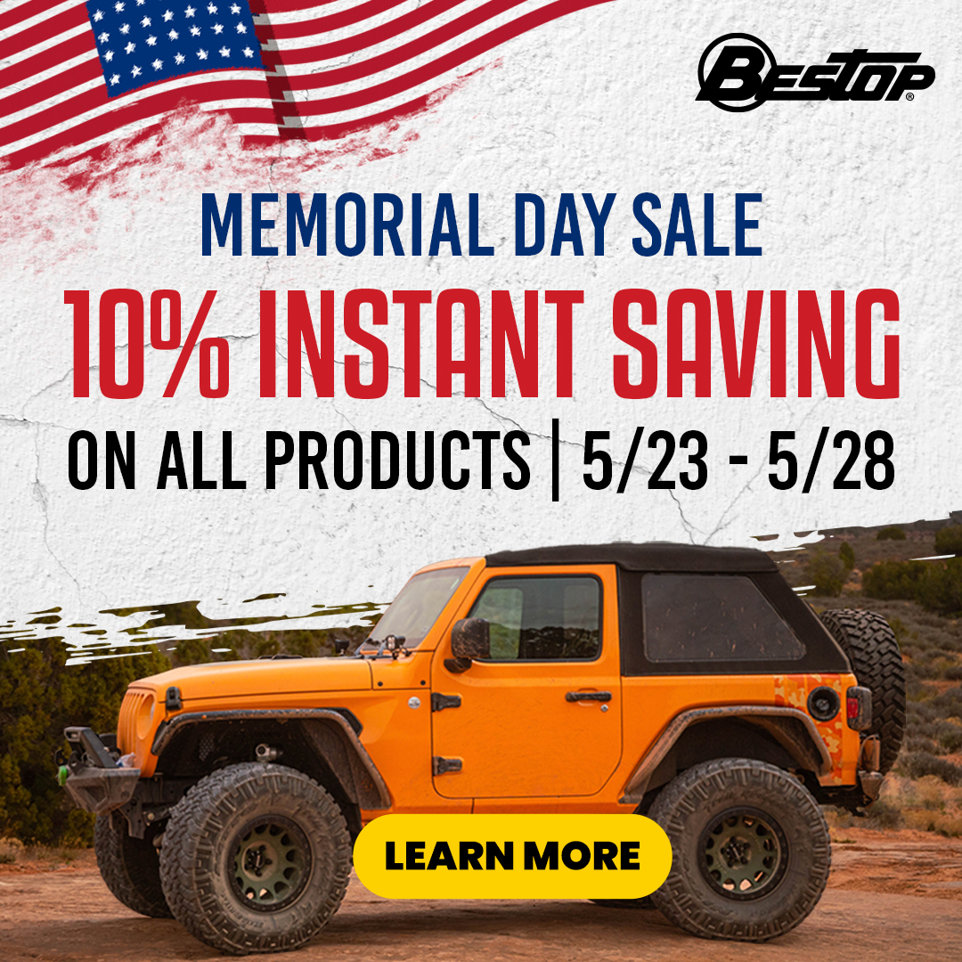 Jeep Gladiator Bestop Memorial Day Sale!! 7. 1080x1080_Social