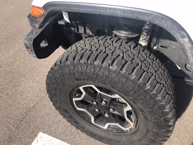 Colorado - 4 JT Rubicon Wheels and  17 Goodyear Wrangler  Ultraterrain AT Tire | Jeep Gladiator Forum 