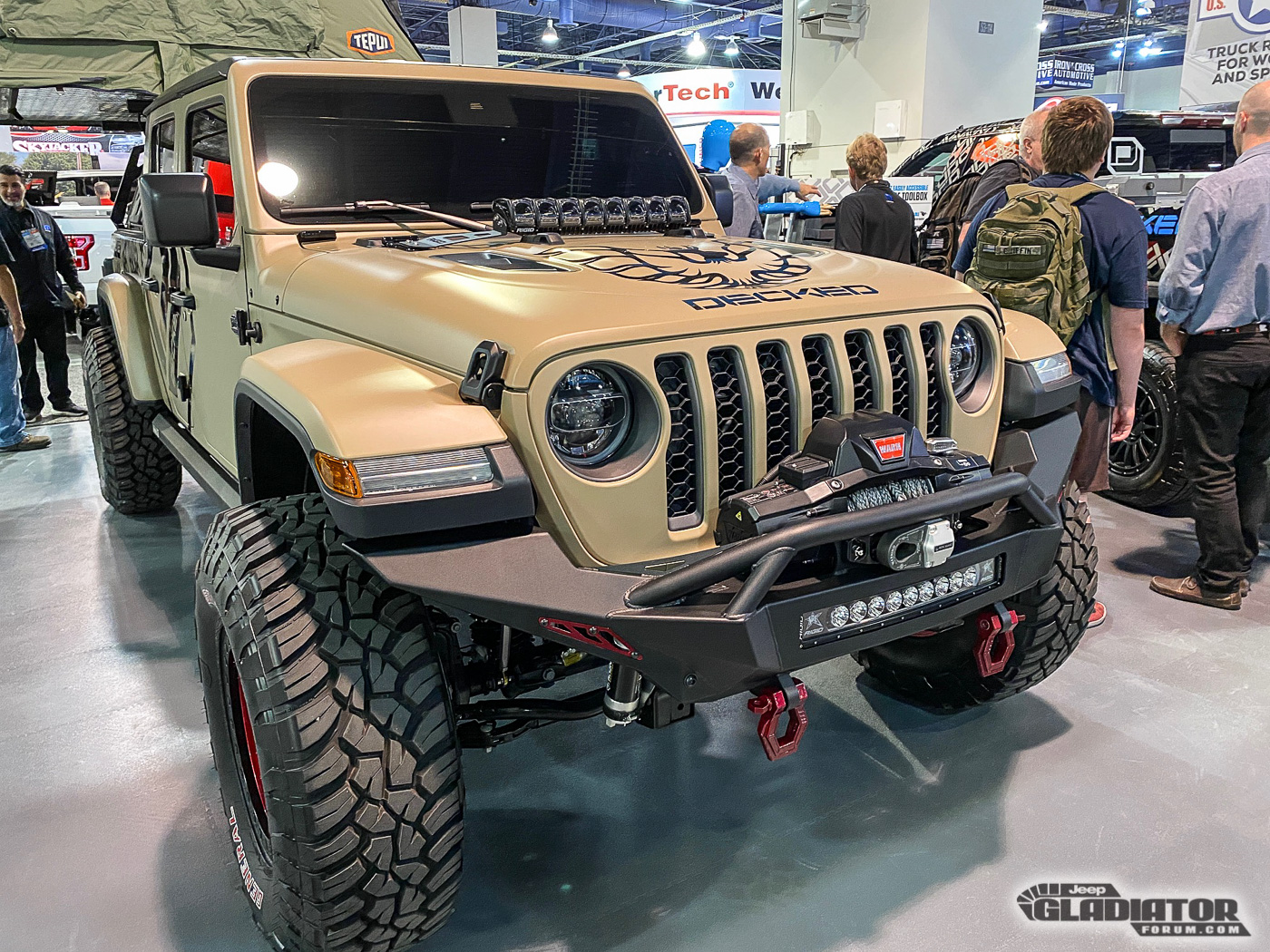 Decked Jeep Gladiator Build [SEMA 2019] | Jeep Gladiator Forum -  