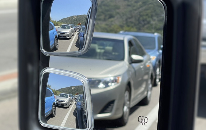 Custom Blind Spot Mirrors For Gladiator Towing