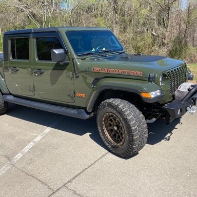 Urban Jeep Tailgate Badge Installed | Jeep Gladiator Forum ...