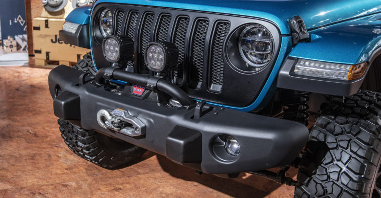 jeep gladiator mopar steel bumper