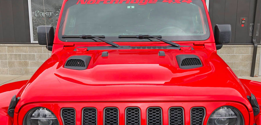 S&B Air Intake Hood Scoops For Gladiator Rubicon | Jeep ...